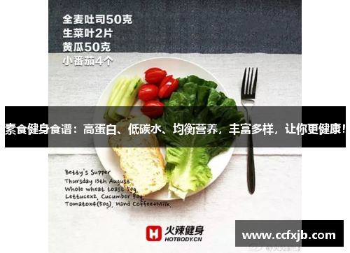 素食健身食谱：高蛋白、低碳水、均衡营养，丰富多样，让你更健康！